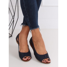 Avoimet kengät tummansininen NH-23P DK.BLUE laivastonsininen 2