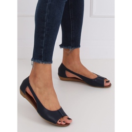 Avoimet kengät tummansininen NH-23P DK.BLUE laivastonsininen 1