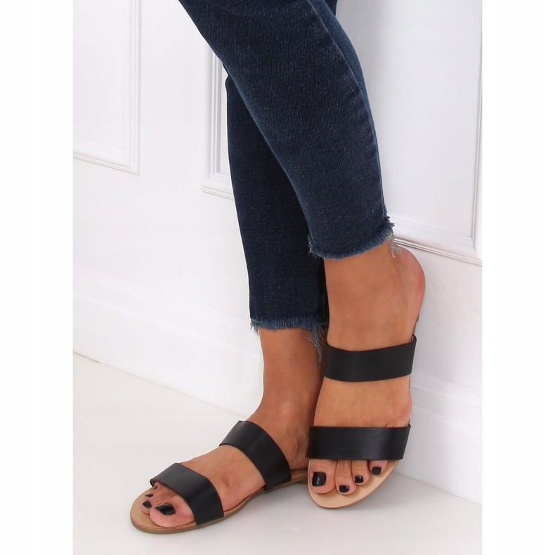 Mustat suorat tossut S060074 Musta 1