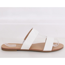 Yksinkertaiset valkoiset tossut S060074 Valkoinen 2