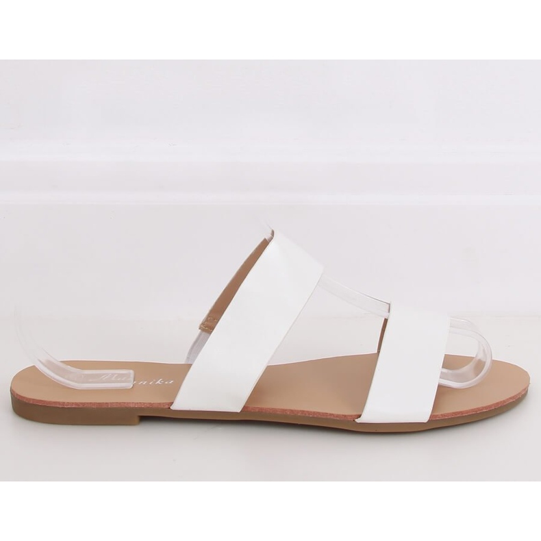 Yksinkertaiset valkoiset tossut S060074 Valkoinen 2