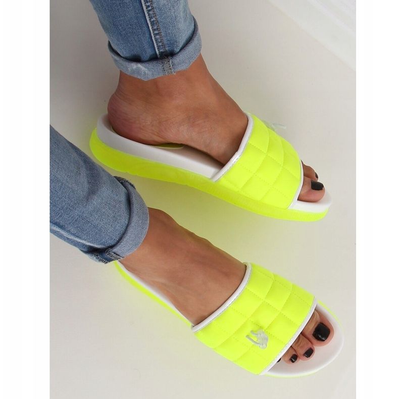 Neon naisten tossut G-338 Green monivärinen 2