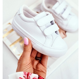 Apawwa Valkoiset Pergomo Velcro lasten lenkkarit valkoinen 1