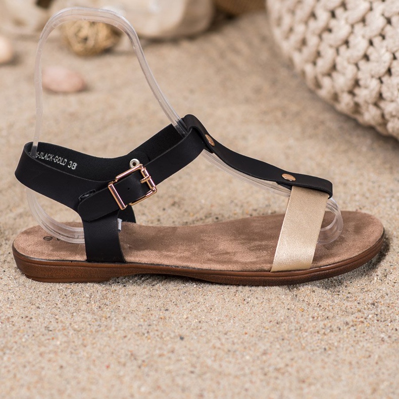 Evento Mukavat sandaalit musta 2 Evento Mukavat sandaalit musta 2