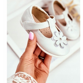 Apawwa Lasten ballerinat tarranauhalla, hopea Antrela harmaa 1