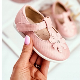 Apawwa Lasten ballerinat tarranauhalla Flower Pink Anthrela vaaleanpunainen 2