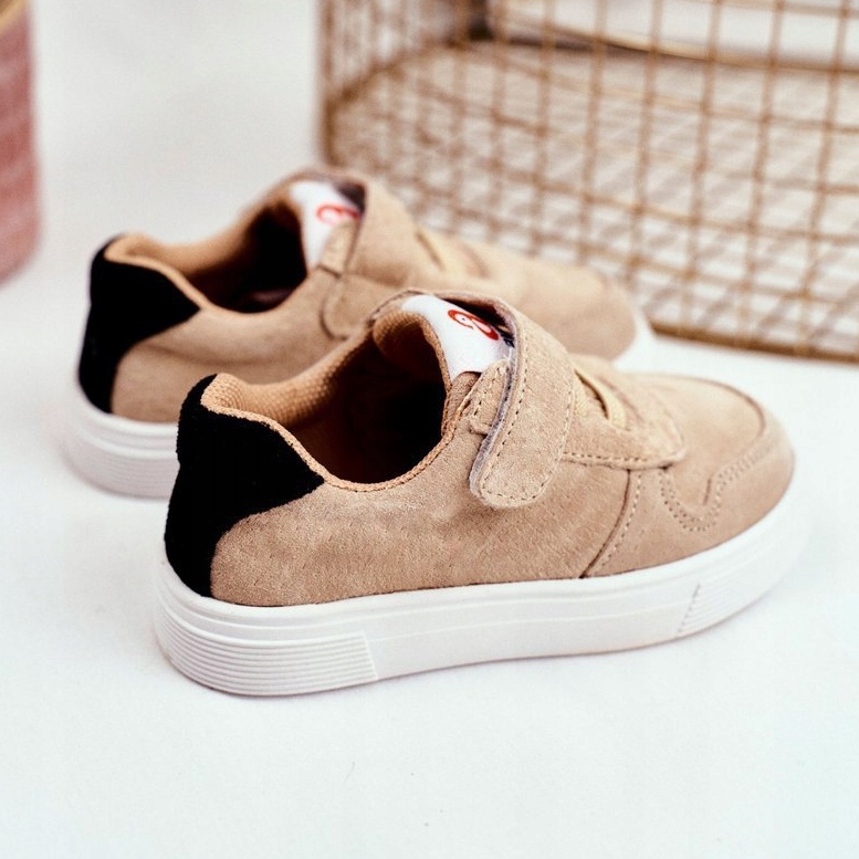 Apawwa Urheilulliset lasten kengät, joissa tarranauha Beige Albatros 1