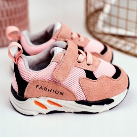 Apawwa Urheilulliset lasten kengät tarranauhalla vaaleanpunaisella Stillolla vaaleanpunainen 1