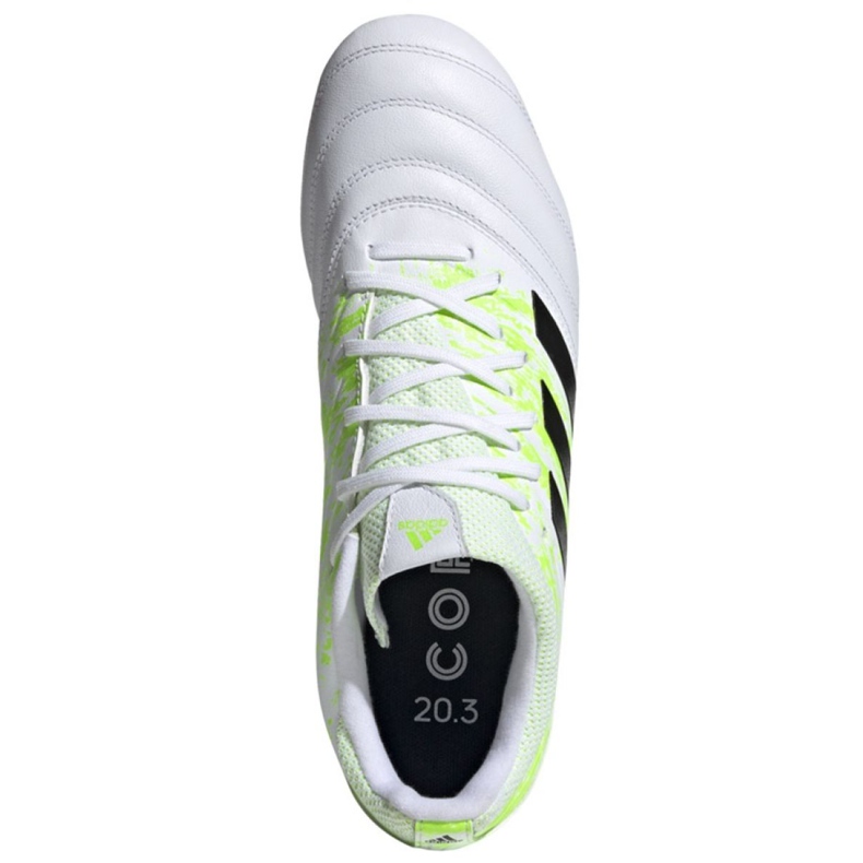 Adidas Copa 20.3 Fg M G28553 jalkapallokengät monivärinen valkoinen 2