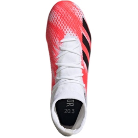 Adidas Predator 20.3 Fg M EG0910 jalkapallokengät monivärinen valkoinen 1