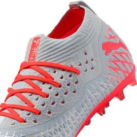 Puma Future 4.2 Netfit Mg M 105681-01 jalkapallokengät hopea 2