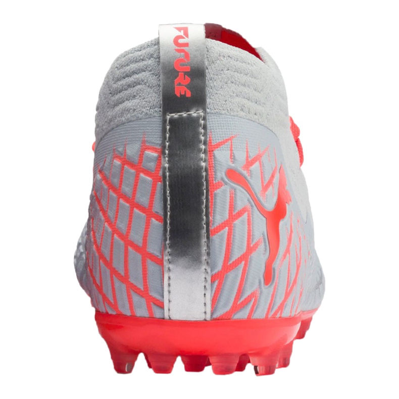 Puma Future 4.2 Netfit Mg M 105681-01 jalkapallokengät hopea 3