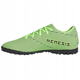 Adidas Nemeziz 19.4 Tf M FV3317 jalkapallokengät monivärinen vihreä 1