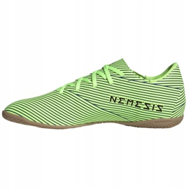 Sisäkengät adidas Nemeziz 19.4 In M FV3997 vihreä monivärinen 1
