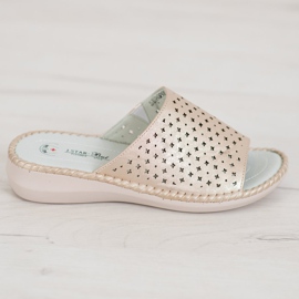 J. Star Kevyet mukavat tossut kultainen 2