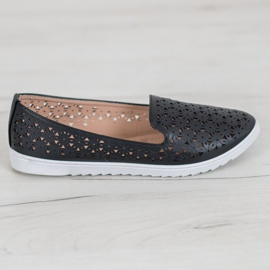 Renda Mukavat Openwork Lords musta 2