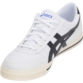 Asics Aaron M 1201A008 101 kengät valkoinen laivastonsininen 3