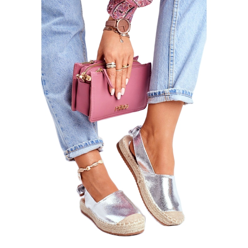 FRJ Naisten hopeiset ääriviivat harmaa 2