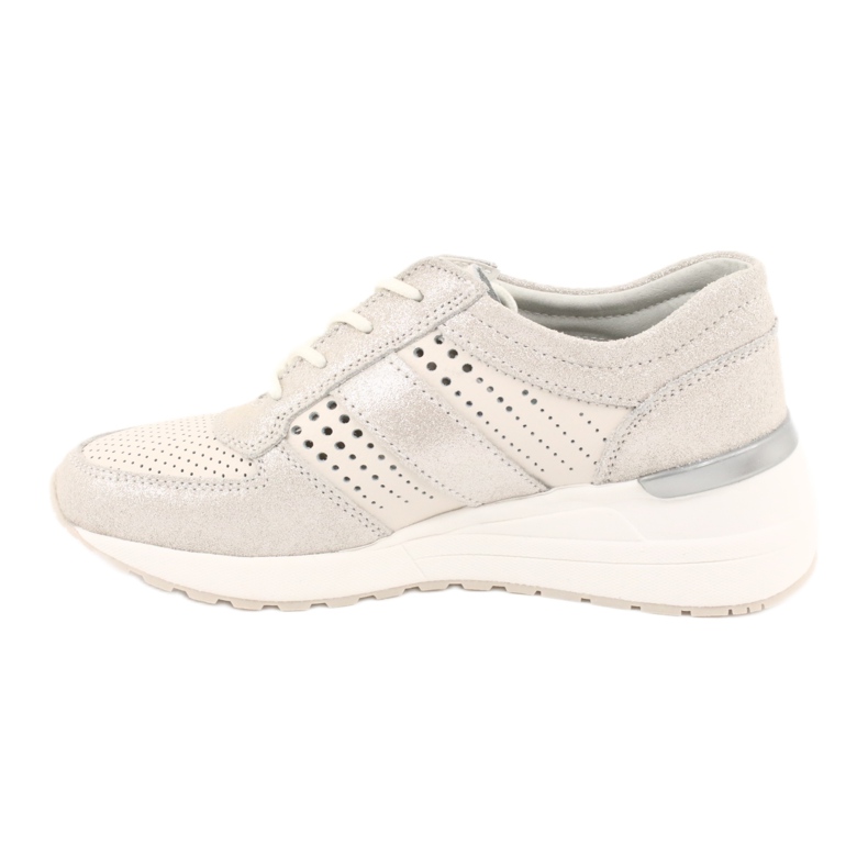 Jezzi Mukavat urheilukengät kiilakannalla 20PB08-1641 beige 1