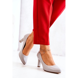 Naisten pumput Sergio Leone Matte Grey Orsola harmaa 2