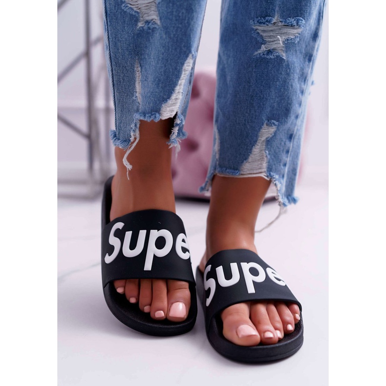 SEA Naisten mustat tohvelit Super Losaria 2