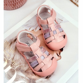 Apawwa Lasten sandaalit tarranauhalla, vaaleanpunainen Ontario 2