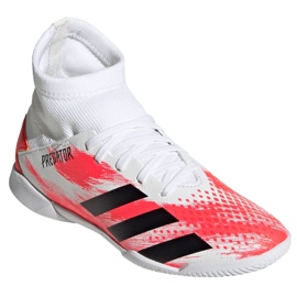 Sisäkengät adidas Predator 20.3 In Jr EG0931 monivärinen valkoinen 2