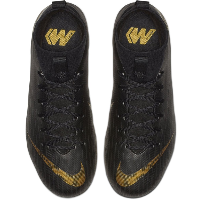 Nike Mercurial Superfly 6 Academy Mg Jr AH7337-077 jalkapallokengät musta 2