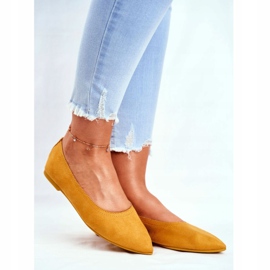 PS1 Naisten Eco-Suede Ballerinat Yellow Bellissima keltainen 1