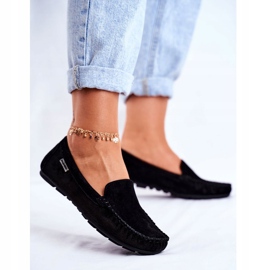 Vinceza Naisten Loaferit Mokkanahka Musta Papito 1