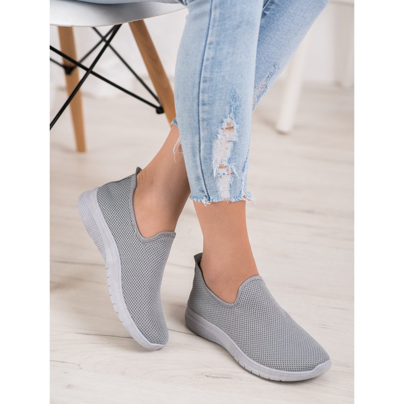 Super Mode Liukastettavat urheilukengät harmaa 1