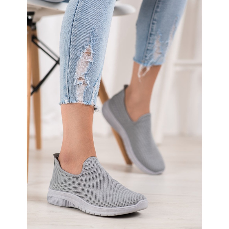 Super Mode Liukastettavat urheilukengät harmaa 2