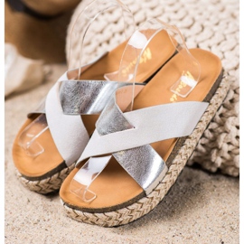 SHELOVET Tossut alustalla harmaa 1