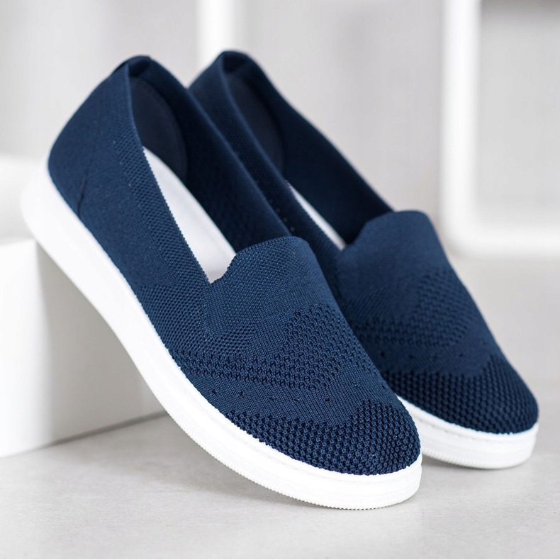 Via Giulia  Slipons alustalla sininen 2