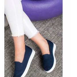 Via Giulia  Slipons alustalla sininen 1