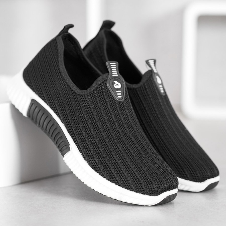 SHELOVET Avoimet urheilukengät musta 2