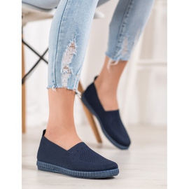 Via Giulia  Openwork Slip On lenkkarit tummansininen sininen 2
