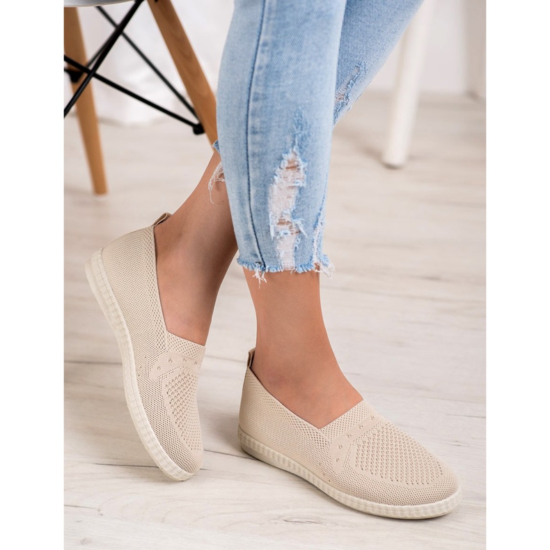 Via Giulia  Openwork Slip On lenkkarit ruskea 1