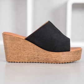 Renda Korkeakorkoiset sandaalit musta 2