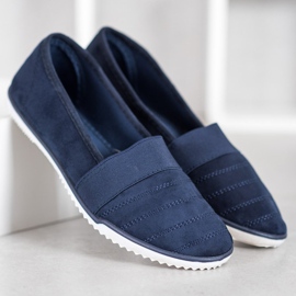Bona Suede Slip On Kengät sininen 2