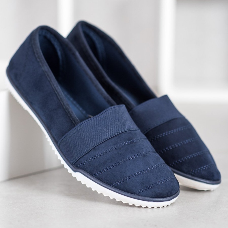 Bona Suede Slip On Kengät sininen 2
