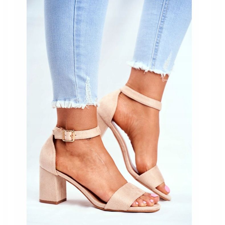 Vinceza Naisten sandaalit Suede Beige Lisää ja enemmän! 2