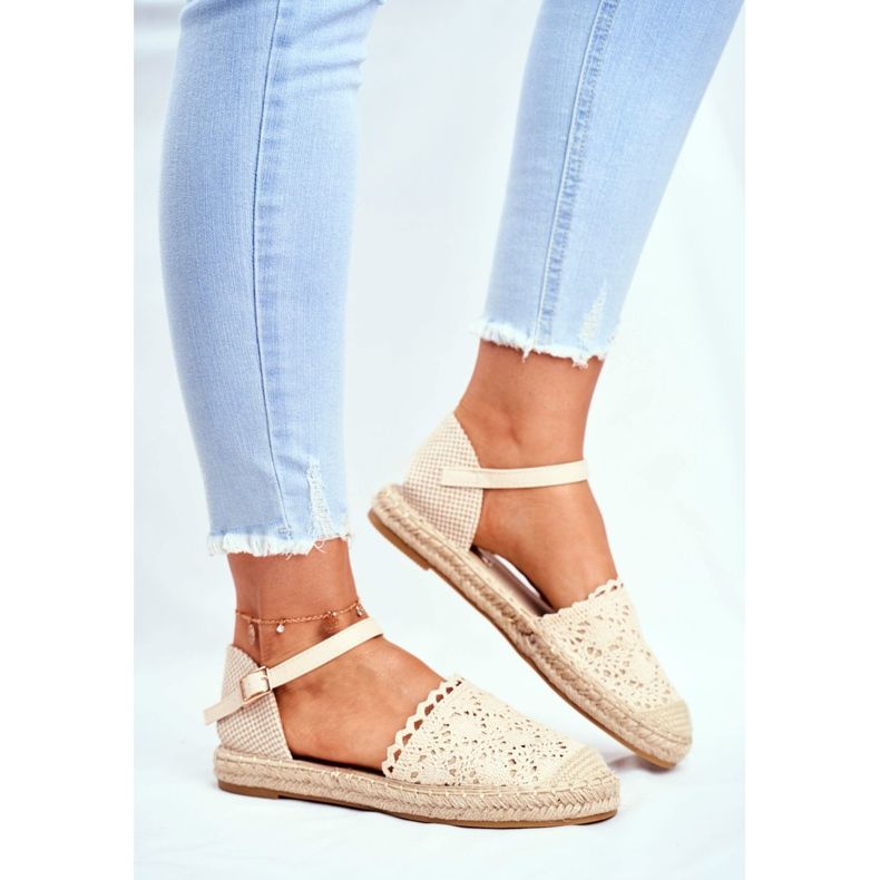 Naisten espadrillit Beige Platform Wienissä 2