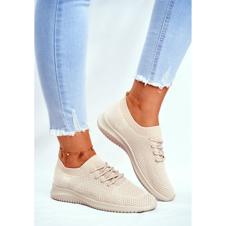 Naisten urheilukengät Vaalea beige Glorias 2