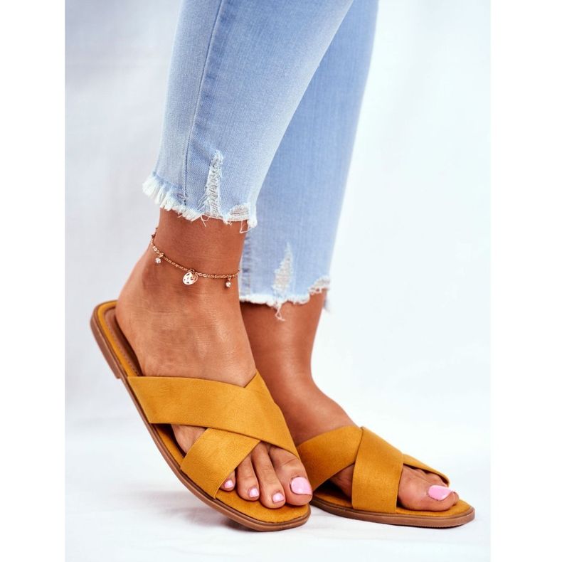 Naisten tossut, raidat, keltaiset Filippiinit keltainen 1