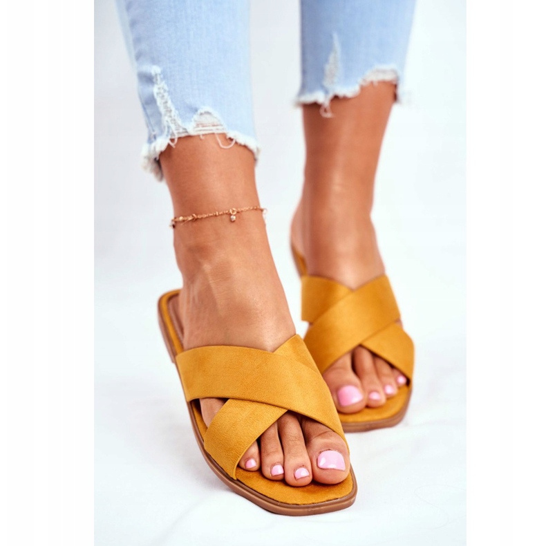 Naisten tossut, raidat, keltaiset Filippiinit keltainen 2