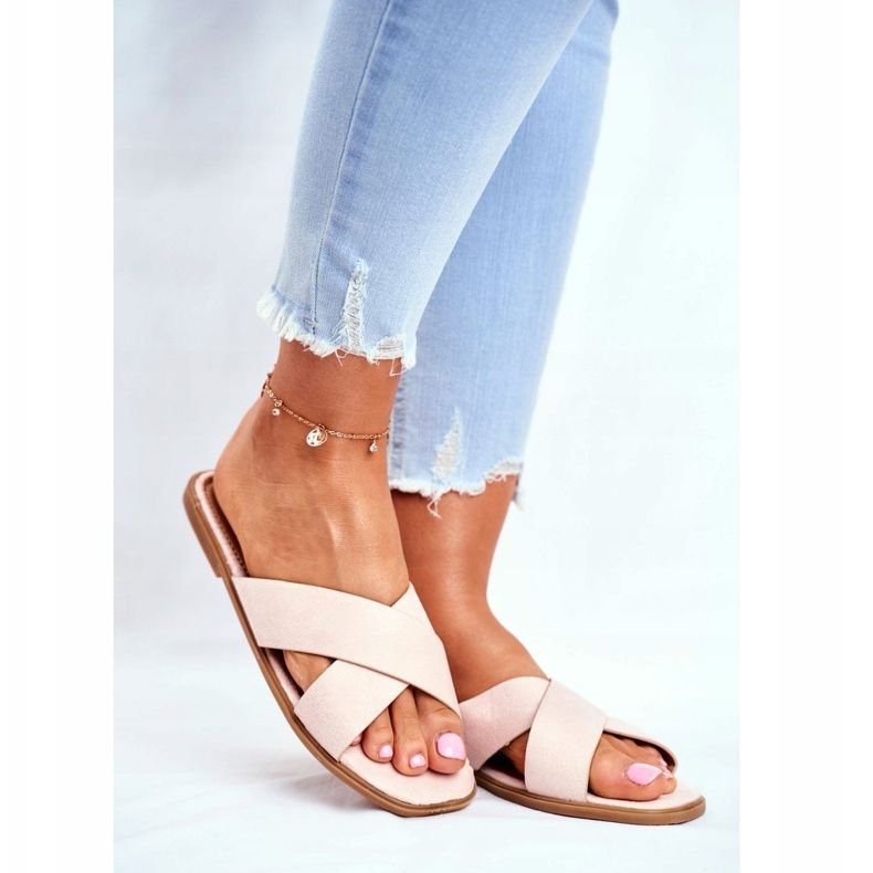 Naisten tossut, hihnat, Cross Beige Filippiinit 1