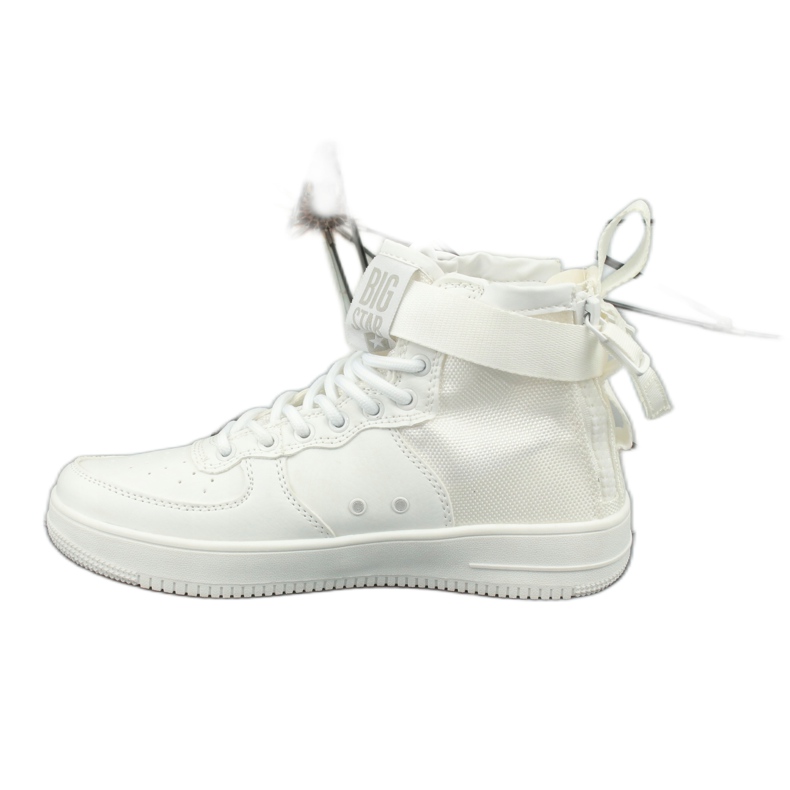 Big Star High Eco-Leather-lenkkarit Białurówka White valkoinen 1