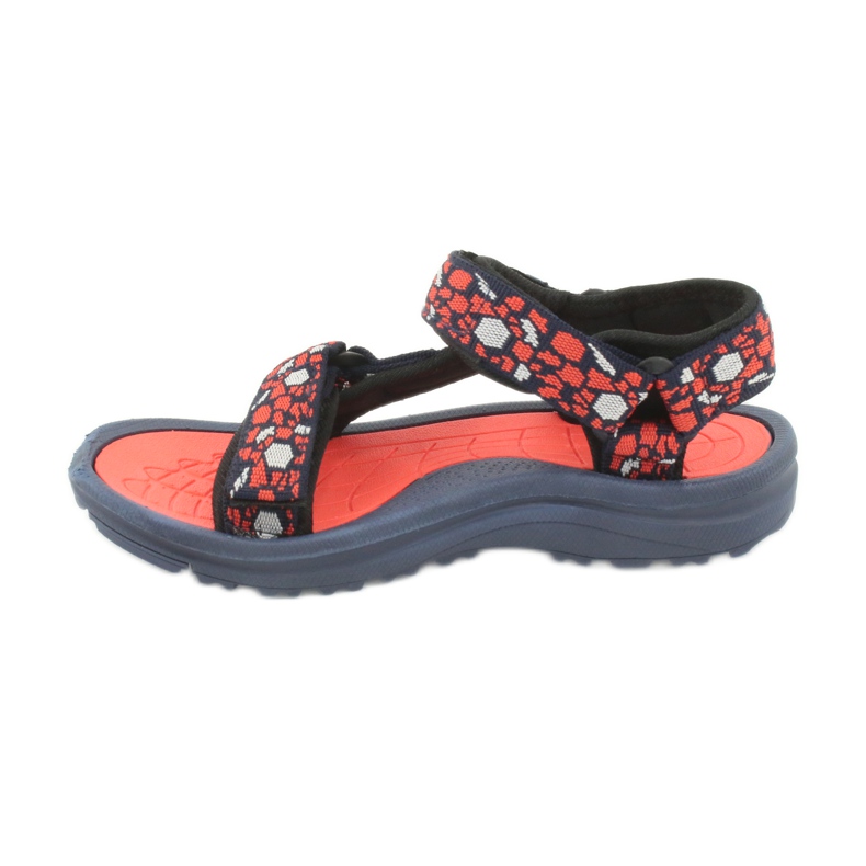 American Club sandaalit 8122 vaahtomuovi sisäosa laivastonsininen oranssi 1