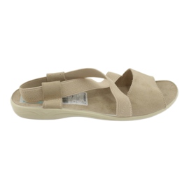 Mukavat naisten sandaalit Adanex 17495 beige 2
